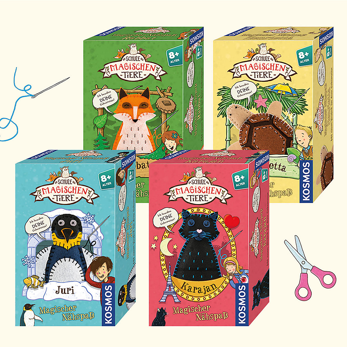 Die Schule der magischen Tiere - Magischer Nähspaß: Fuchs Rabbat