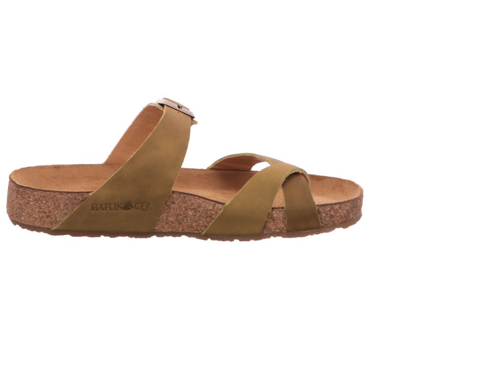 HAFLINGER Klassische Sandalen grün 2023 Juno