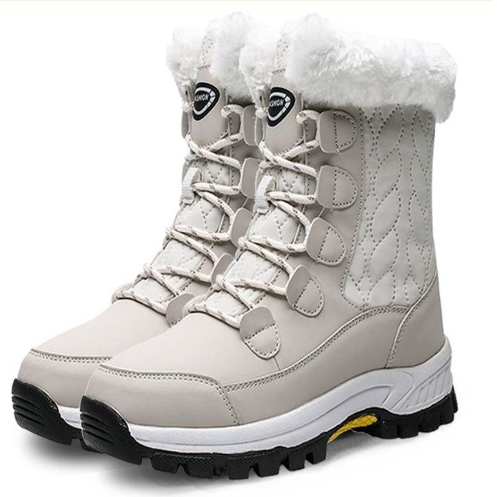 HUSKSWARE Schneeschuhe (Outdoor-Schneestiefel, Warme Wanderschuhe, High-Top-Schuhe), Warm und rutschfest, Stilvoll und schön