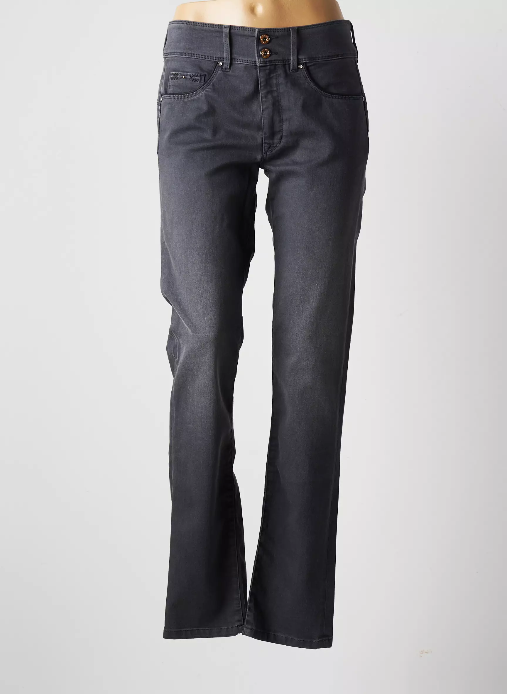 Salsa Jeans Coupe Slim Femme couleur gris