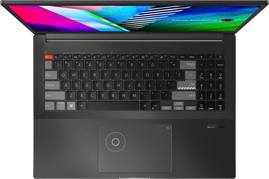Asus Vivobook Pro 16X OLED M7600QE-L2007W Notebook (40,6 cm/16 Zoll, AMD Ryzen 7 5800H, GeForce RTX 3050 Ti, 1000 GB SSD, OLED-Display)