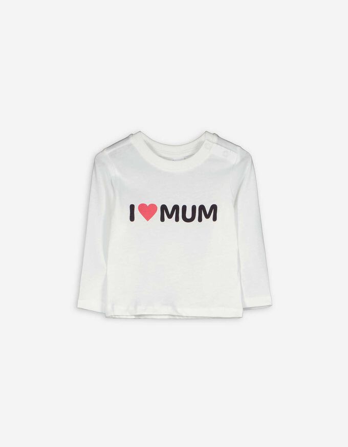 Langarmshirt - Messageprint