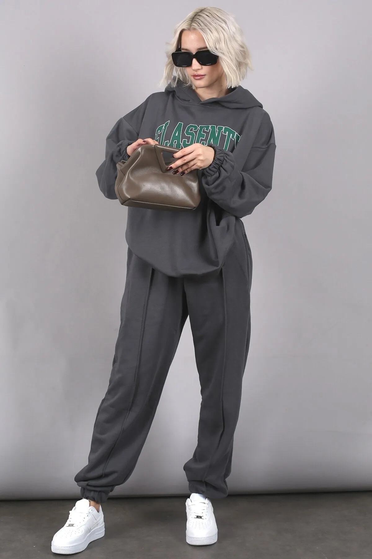 Madmext  Trainingsanzug - Grau - Relaxed Fit