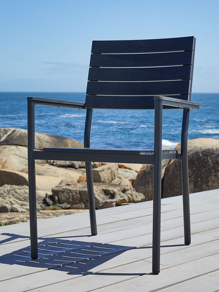 PADHOLM PADHOLM stacking chair black