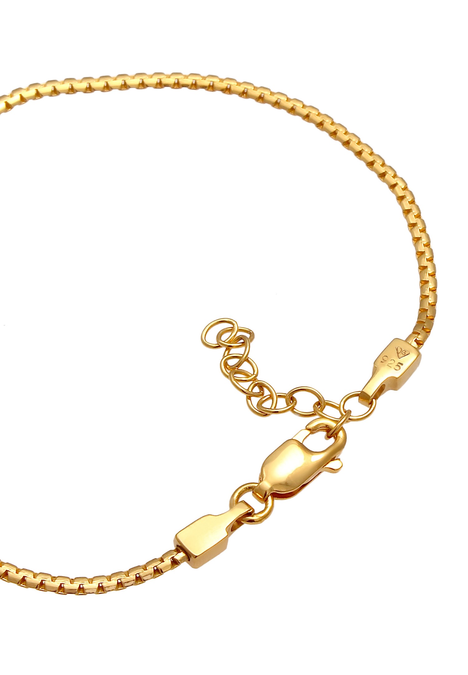 Elli Oval Snake Chain for Ladies, Trendy Flat Base in 925 Sterling Silver