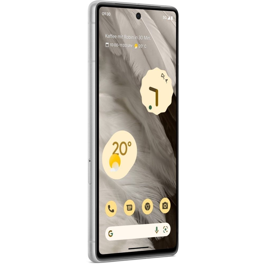 Google Pixel 7 5G 256 GB / 8 GB - Smartphone - snow Smartphone (6,3 Zoll, 256 GB Speicherplatz)