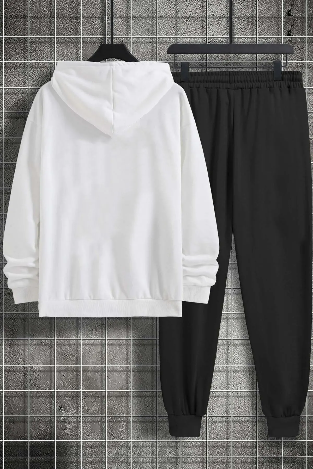 uyguntarz  Bedrucktes Unisex-Trainingsanzug-Set „Girl Gang“.