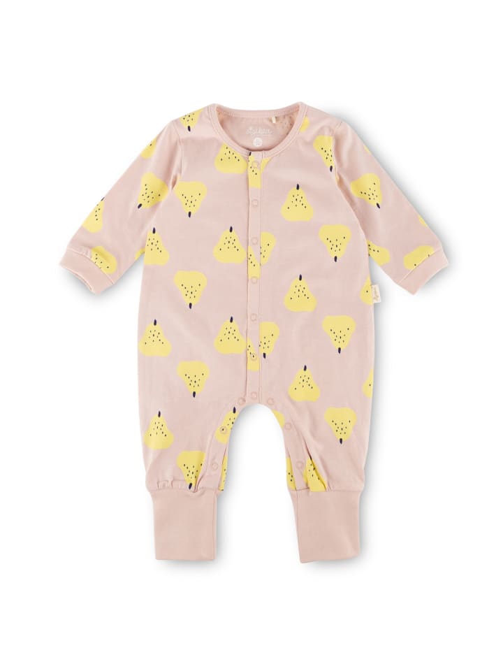 Sigikid Overall Baby Nachtwäsche in Rosa/Gelb günstig kaufen