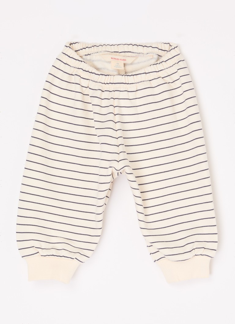 Joggers de corte tapered en mezcla de algodón orgánico Amio de Konges Sløjd