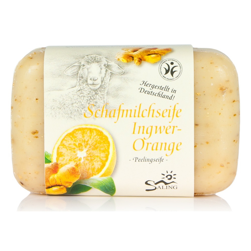Schafmilchseife Ingwer-Orange 100g