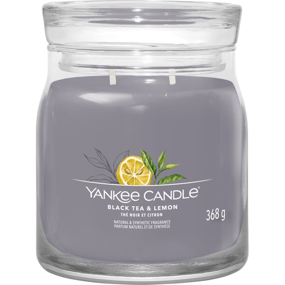 Yankee Candle Bougies parfumées Black Tea & Lemon Bougie