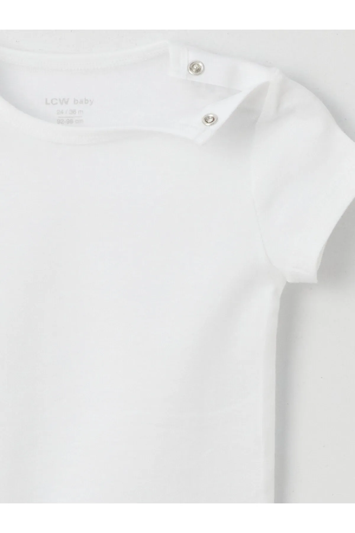 LC Waikiki  Basic-Baby-Body mit Rundhalsausschnitt, 2-teilig