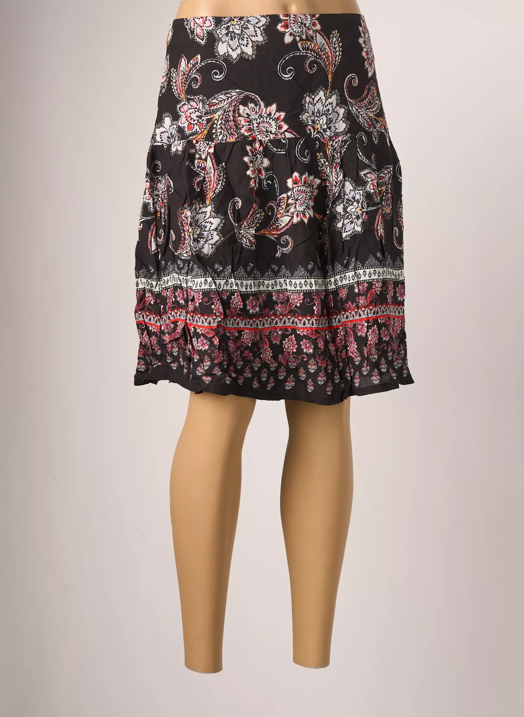 Breal Jupes Mi Longues Femme couleur noir