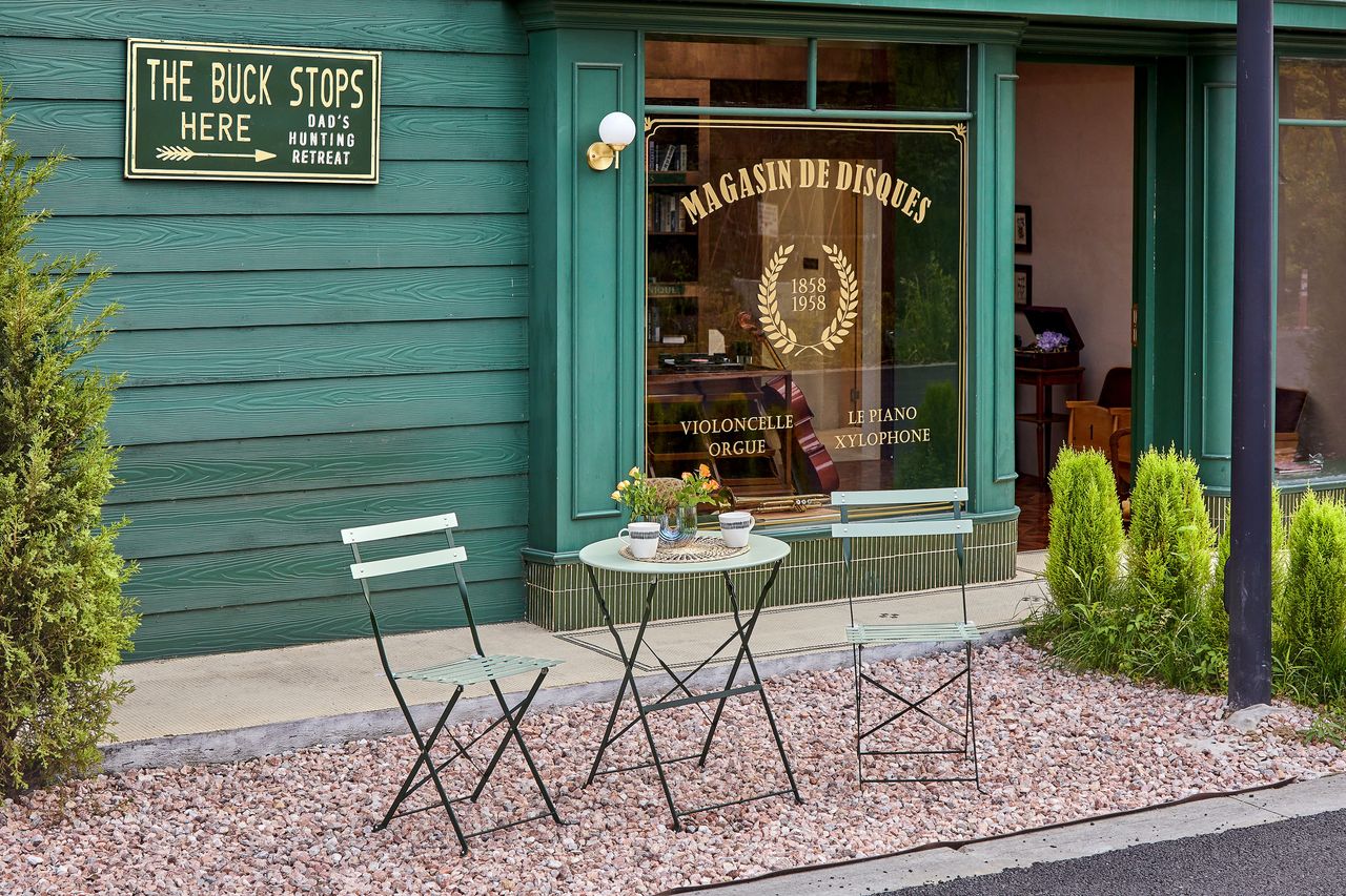 Happy Home Happy Home Bistro-Set 3 tlg. HGE48-GRN grün