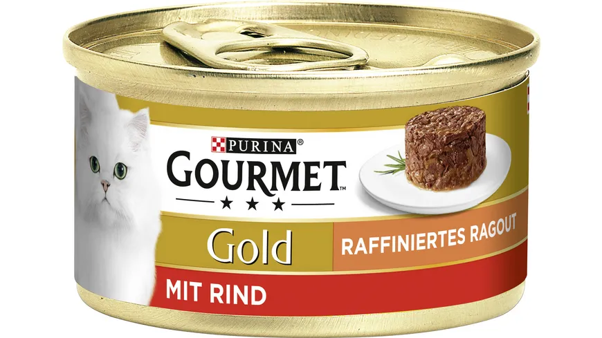 PURINA GOURMET Gold Raffiniertes Ragout mit Rind 85 g