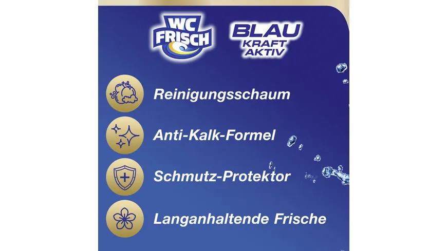WC FRISCH Kraft Aktiv Blauspüler Ozeanfrische