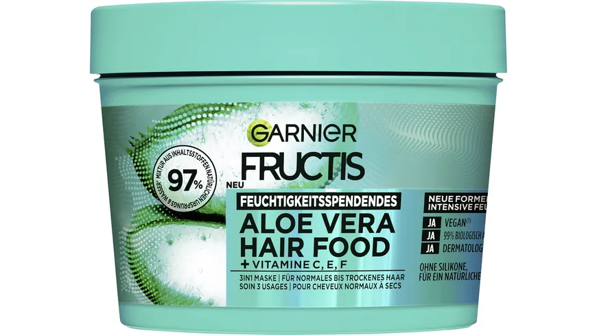 Garnier Fructis Maske HARIFOOD AloeVera 400 ml