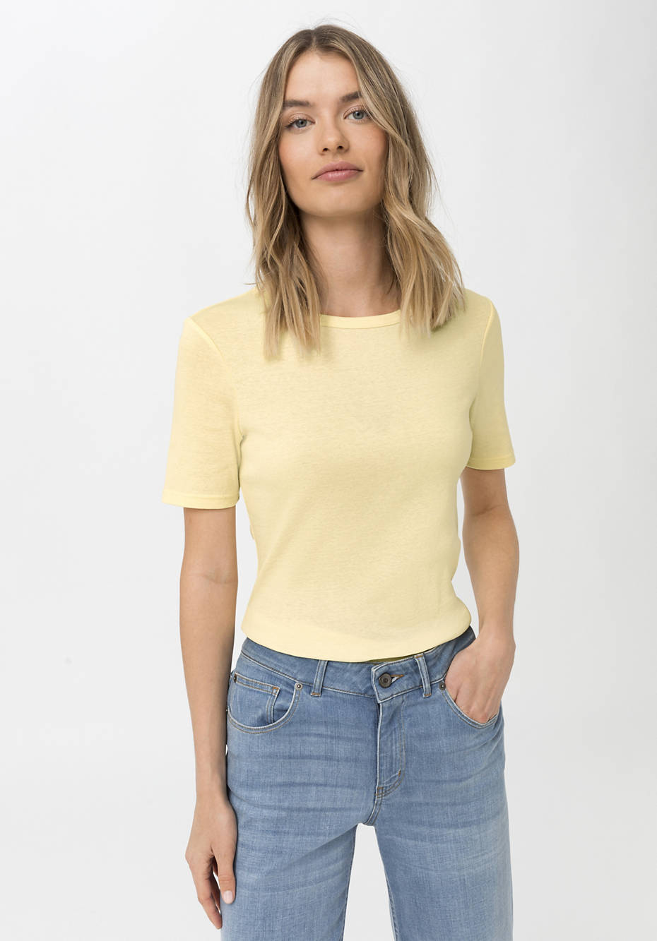 Kurzarm-Shirt aus reiner Bio-Baumwolle