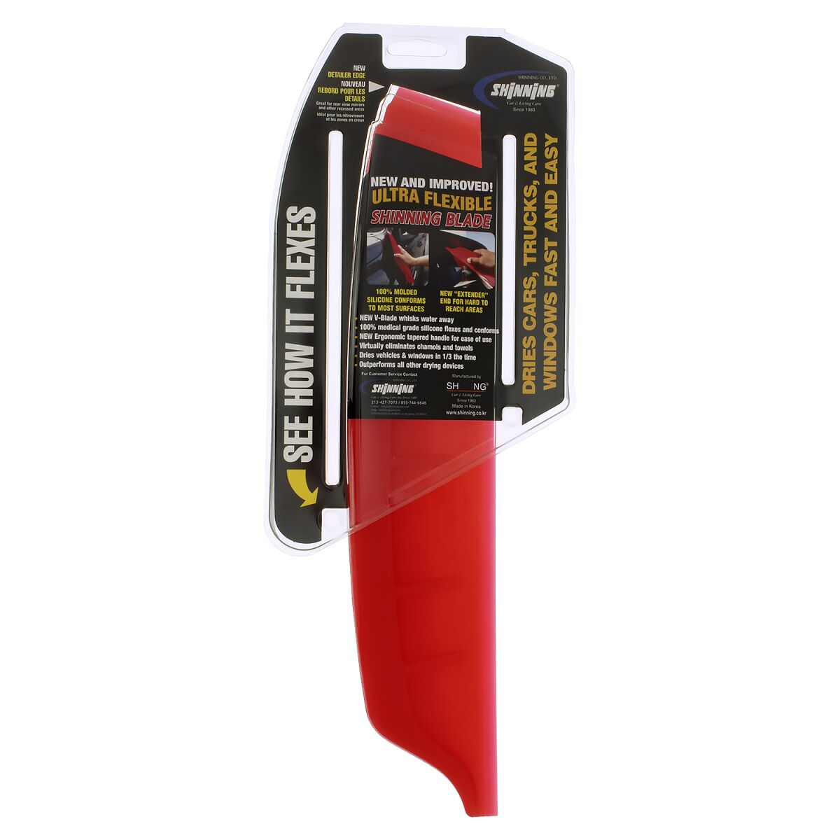 Shinning P-Water Blade Abzieher rot
