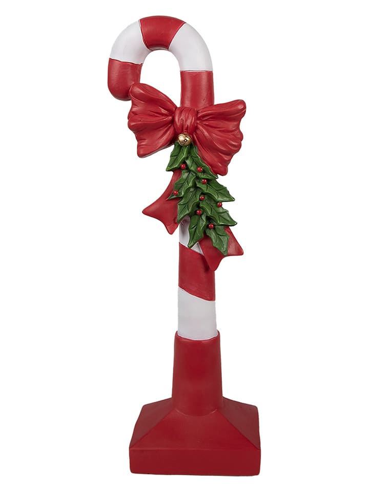 Clayre & Eef Dekofigur ''Zuckerstange'' in Rot/ Weiß - (B)12 x (H)40 x (T)9 cm günstig kaufen onesize