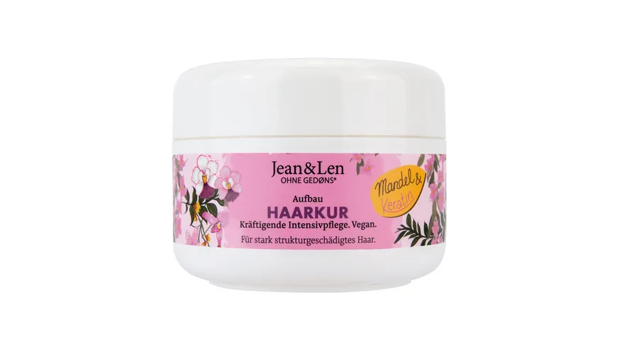 Jean&Len Aufbau Haarkur Pflanzliches Keratin 250 ml