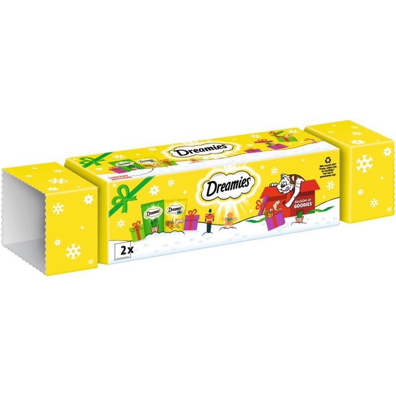Dreamies Snacks Dreamies X-Mas Geschenkbox 120g