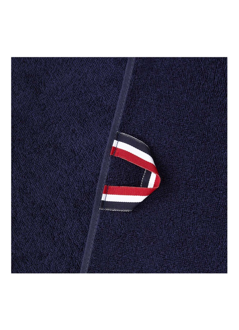 Prosop de baie Lacoste bleumarin din bumbac organic - 70 x 140 cm
