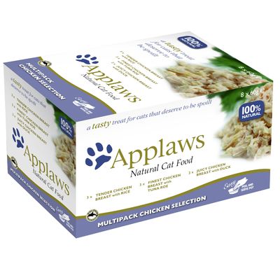 Applaws Cat Pot Probierpack  8 x 60 g