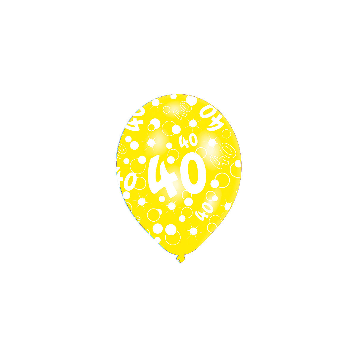 Latexballons 40, 6 Stück