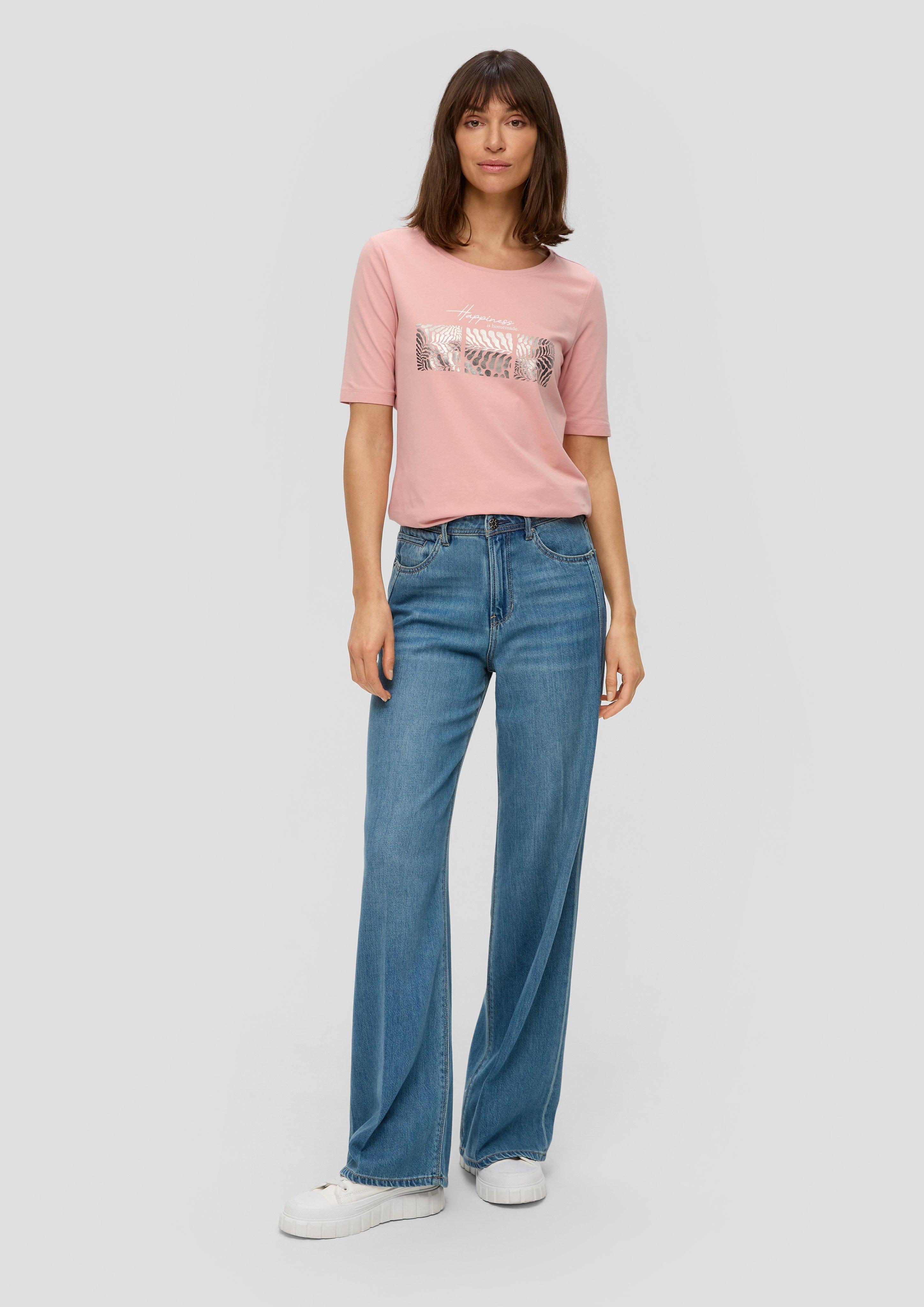 T-Shirt mit Frontprint  2144441-42D3