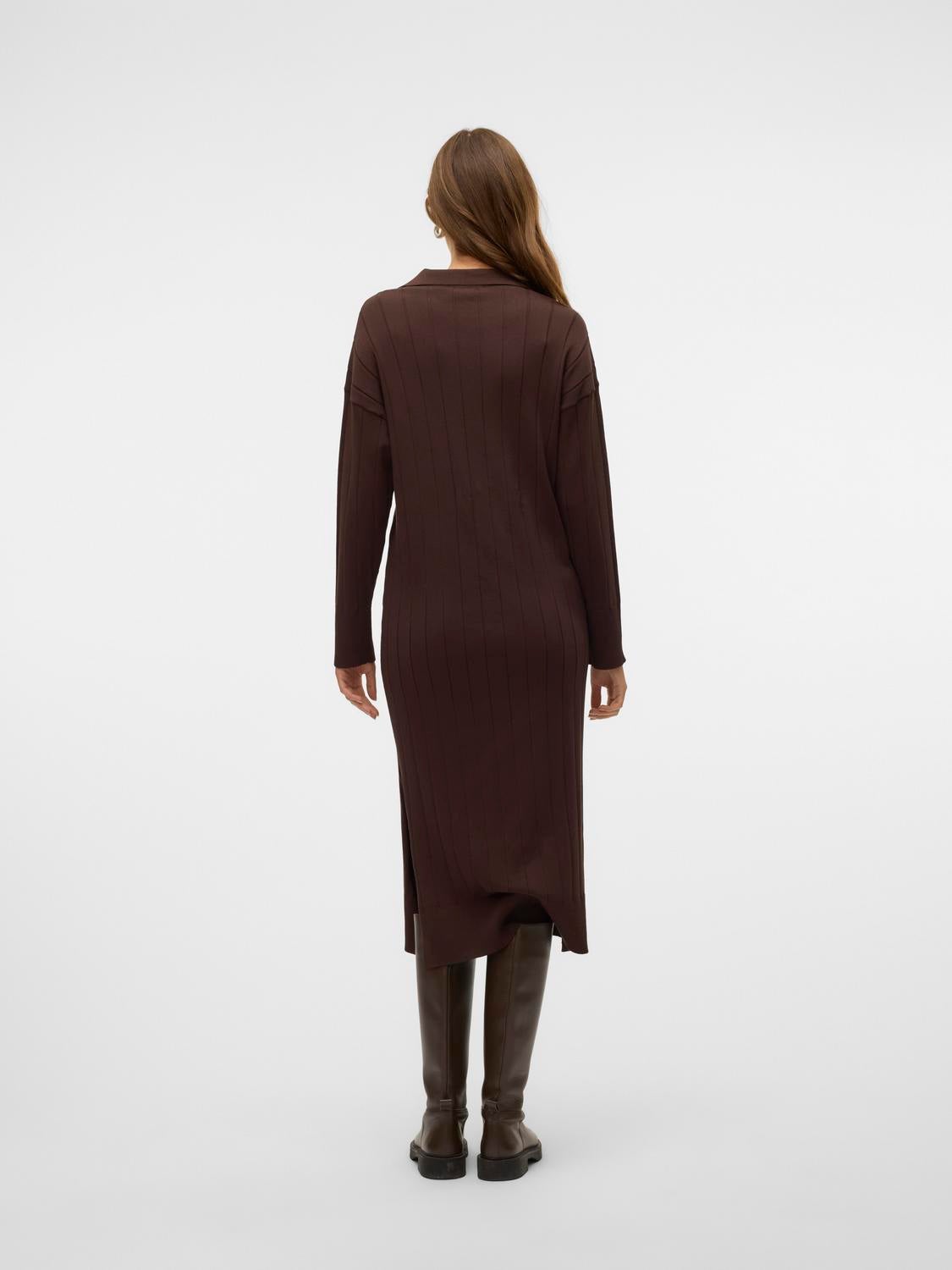 VMMALVIE Langes Kleid