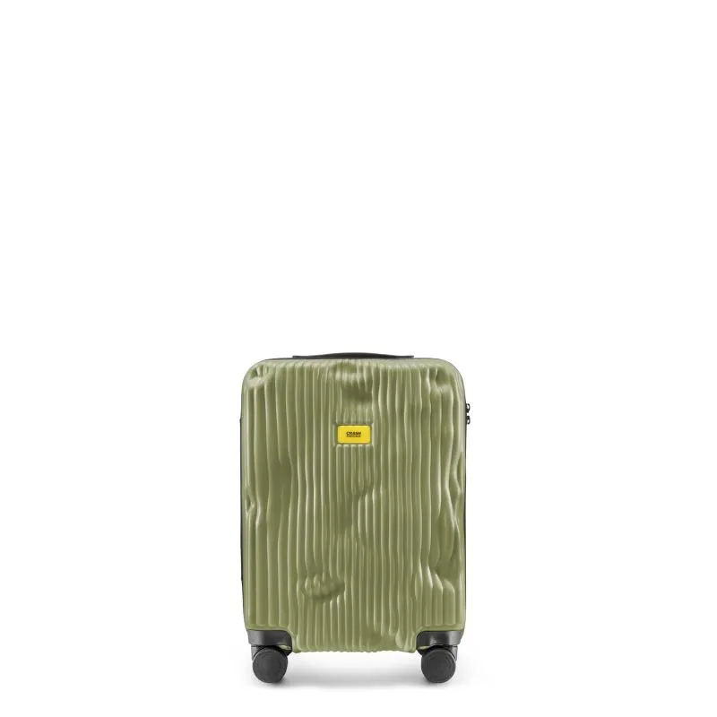 Crash Baggage Stripe Kabinengepäck S (55 cm) - Olive