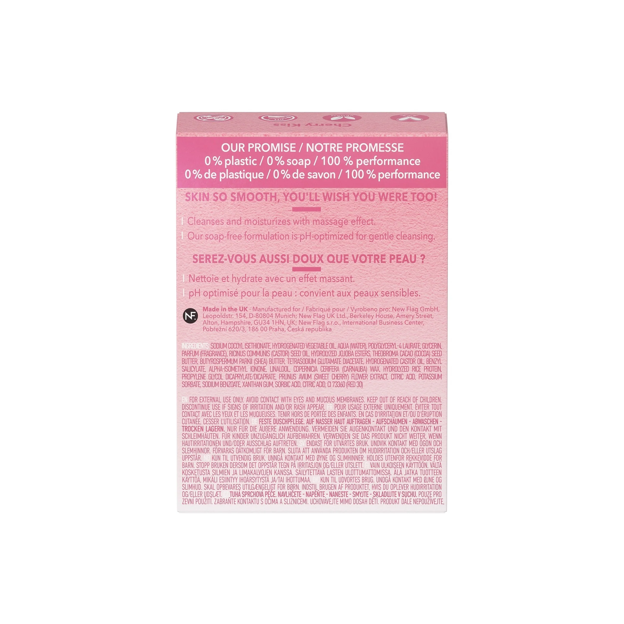 Cherry Blossom Solid Body Shower Gel - Bath & Shower, Soap