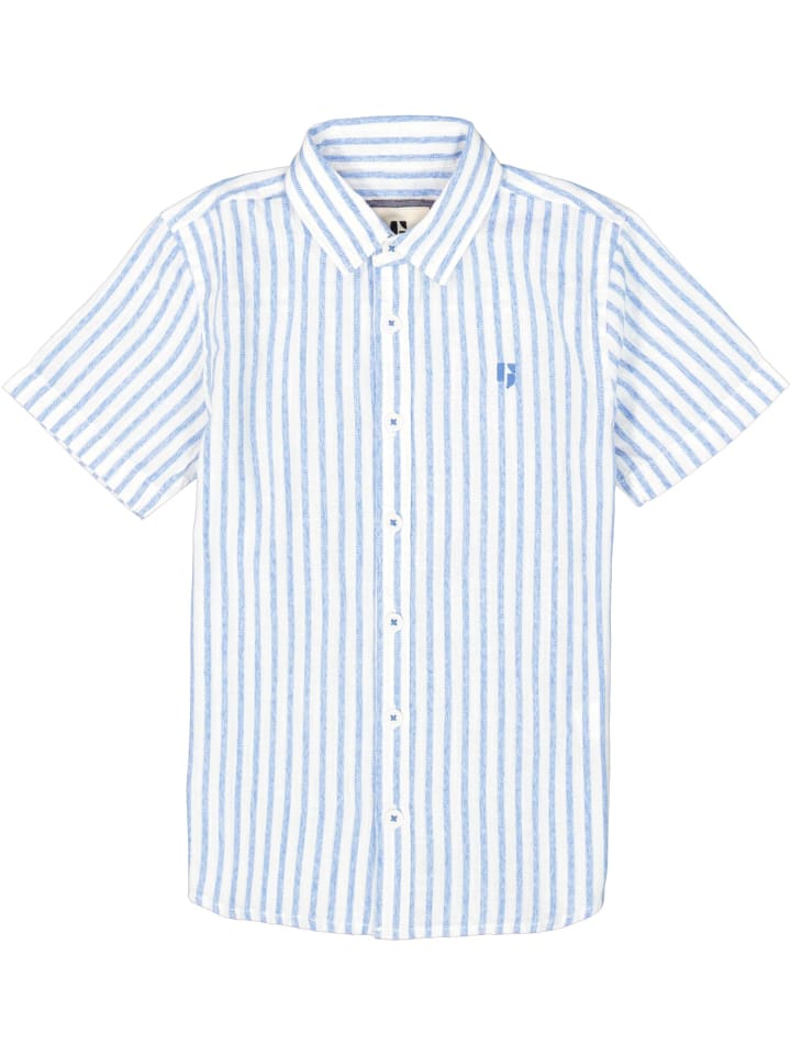 Garcia Kurzarmhemd in stripe blue günstig kaufen