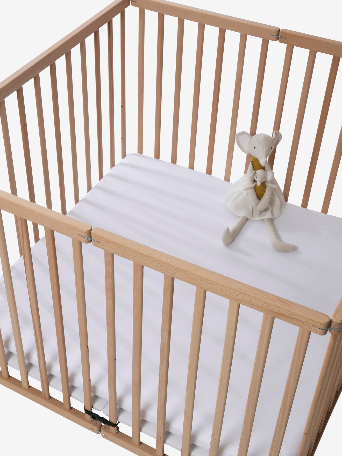 Matelas fond de parc 95 x 95 cm blanc