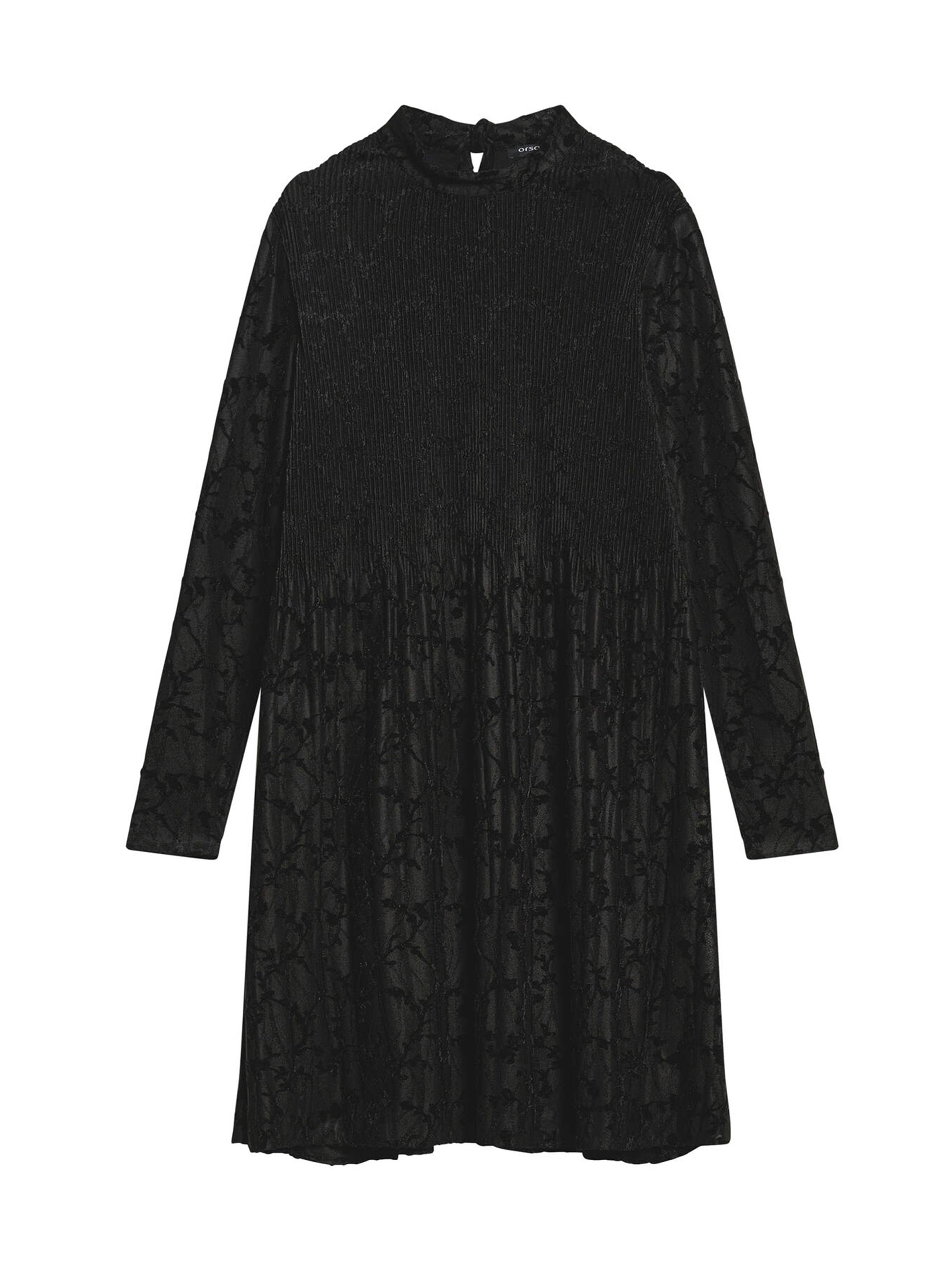 Schwarzes Spitzenkleid ORSAY