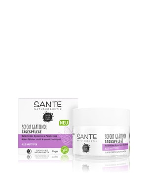 Sante Sofort glättende Tagespflege Natürliches Hyaluron & Parakresse Tagescreme-50 ml
