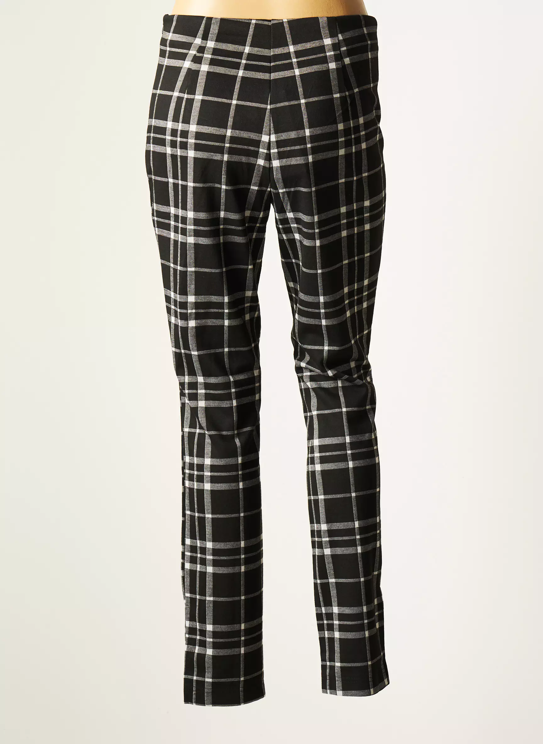 Only Pantalons Slim Femme couleur noir
