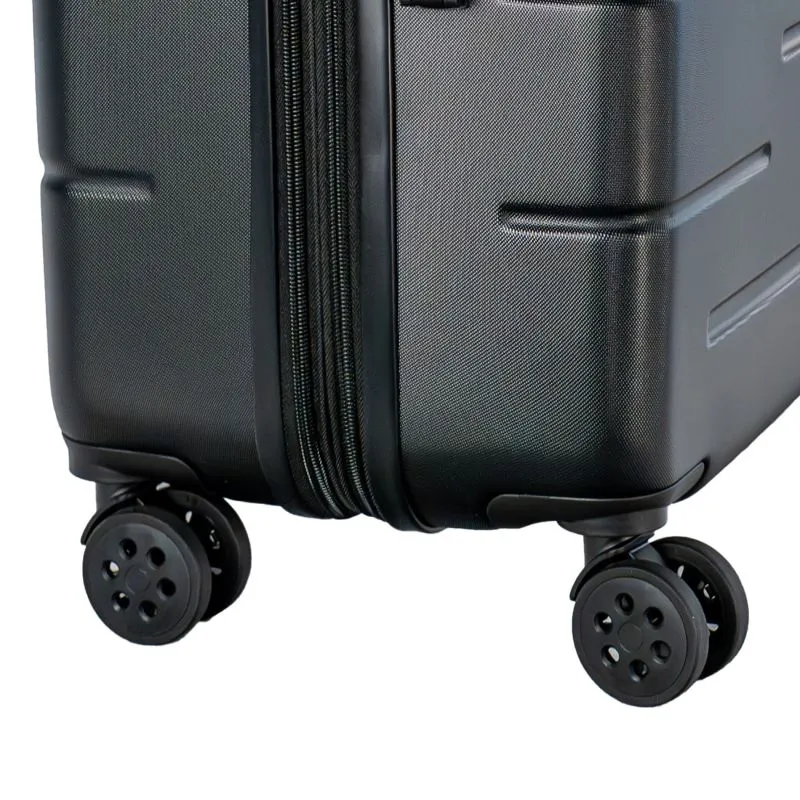 PSNGR Stripes Trolley L (76 cm) Erweiterbar - Black