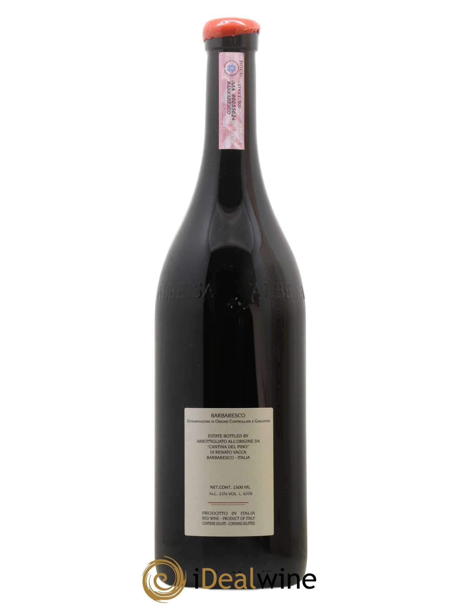 Barbaresco DOCG Albesani Cantina del Pino 2009 - Lot de 1 Magnum