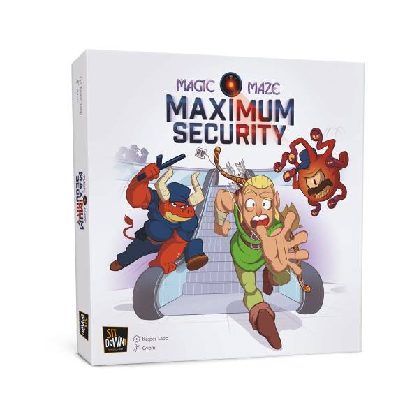 Magic Maze: Maximum Security (Exp.) (engl./franz.)