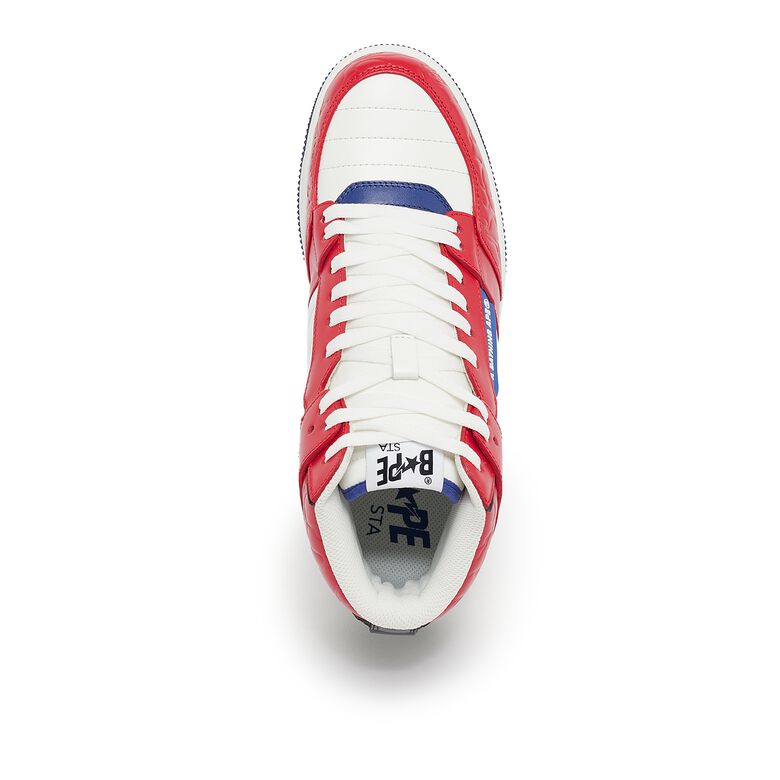 A Bathing Ape Sta 88 Mid #1 M1 red