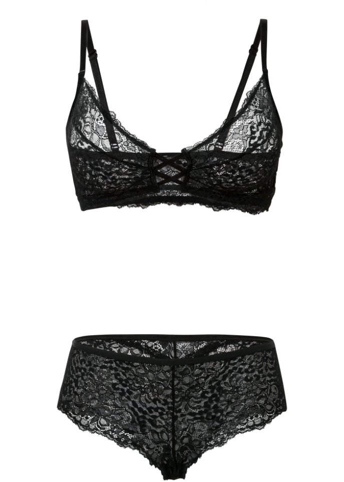 Bustier und Brazil ouvert (2-tlg.Set)