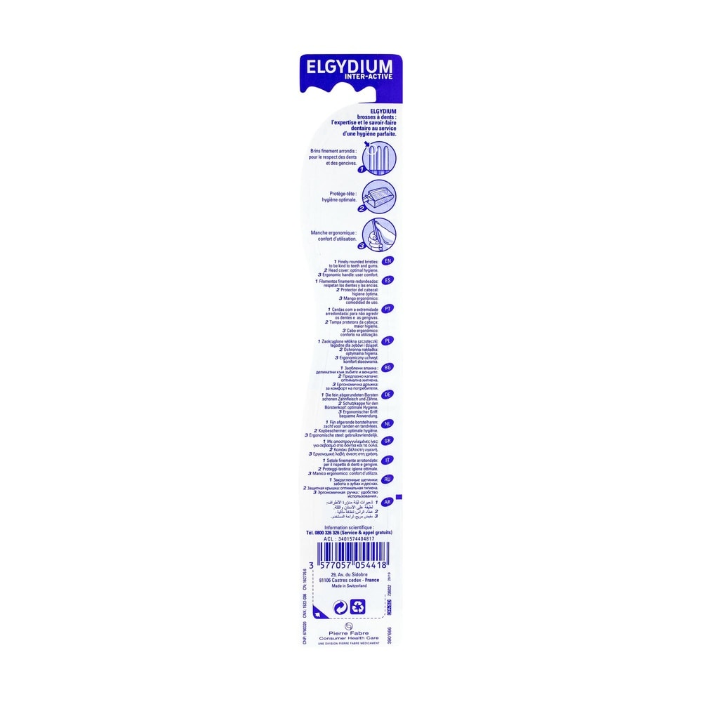 Oral Care ELGYDIUM Interactive Médium Brosse à dents