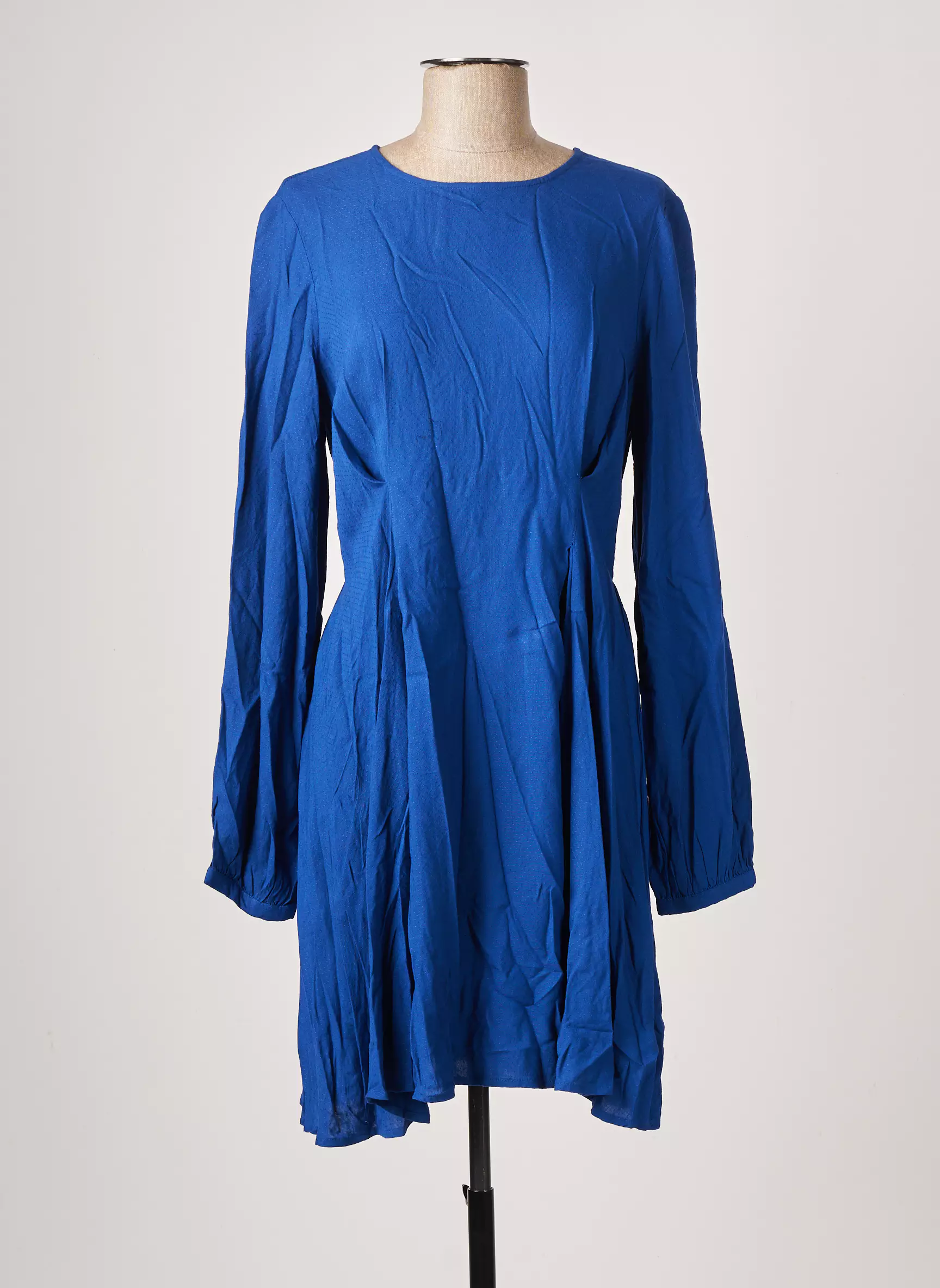 Vero Moda Robes Mi Longues Femme couleur bleu