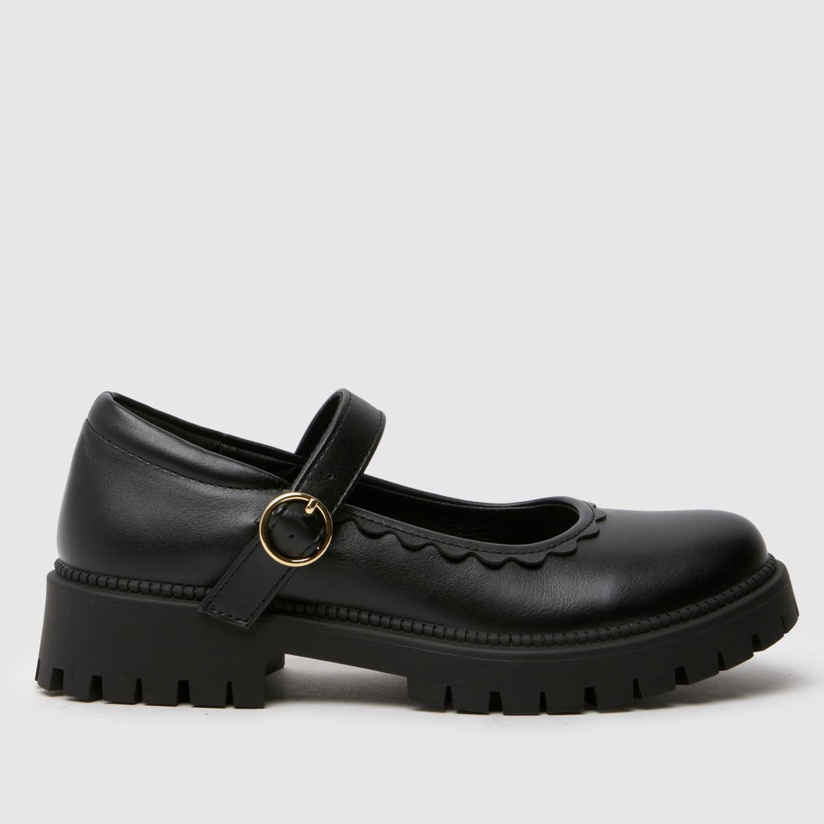Schuh svarta Leila Mary Jane flickor juniorskor
