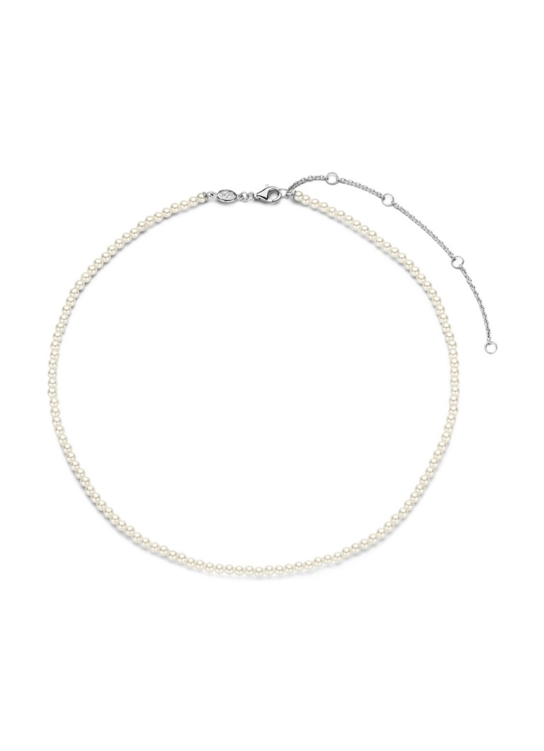 TI SENTO - Milano Pearl Necklace in Silver 6822YP