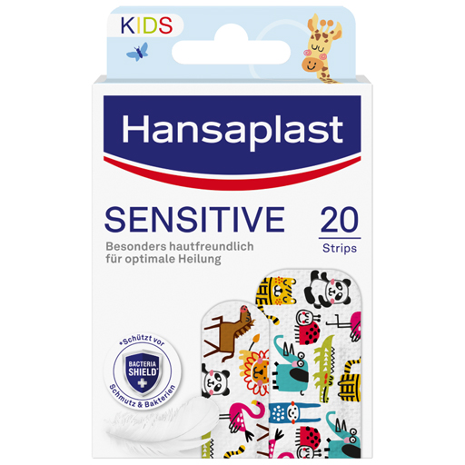 HANSAPLAST Sensitive Kinder Pflasterstrips  20 St  Pflaster