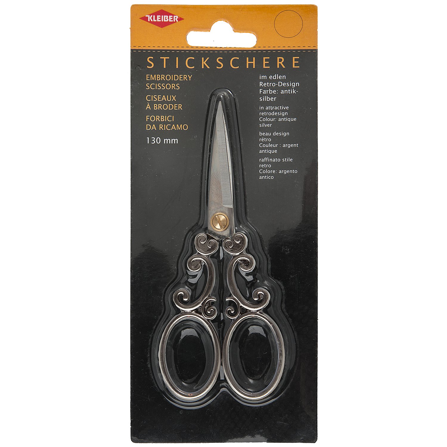 Kleiber Stickschere Retro, Länge: 13 cm