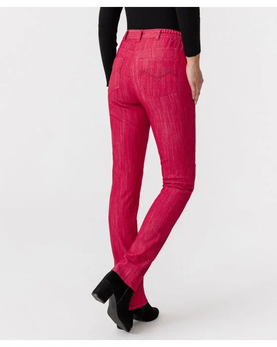 Pantalon toile extensible, 3 statures.